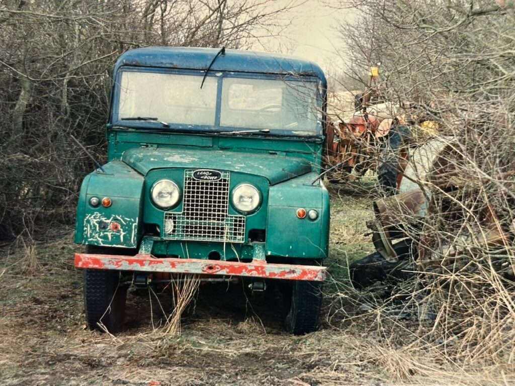 My 1953-1958 Series I 86" Land Rover, with it's coachbuilt cab