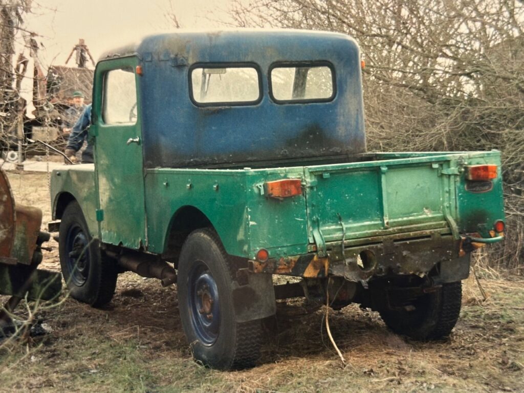 My 1953-1958 Series I 86" Land Rover, with it's coachbuilt cab